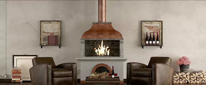 Thelin Hearth Products Providence Pellet Insert Fireplace Installation in Tahlequah, OK